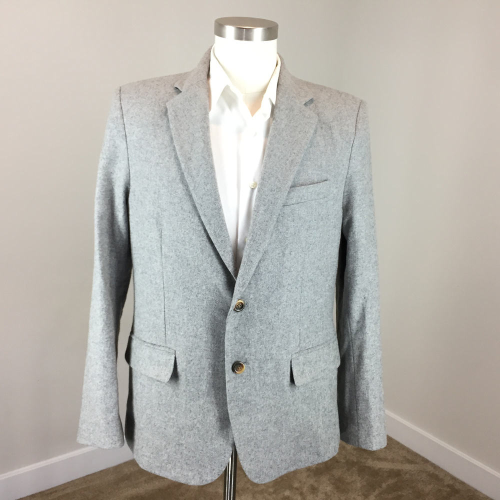 GM General Assembly Gray Wool Sport Coat Blazer M
